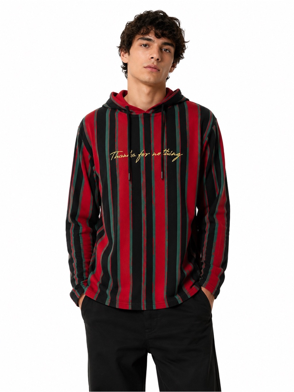 Vox Populi For The PeopleStriped
Hooded Top Large